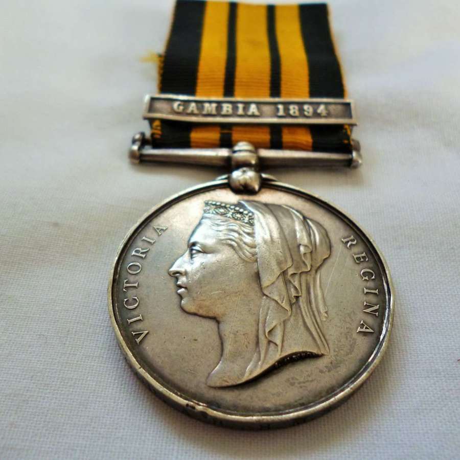 East & West Africa Medal Royal Navy