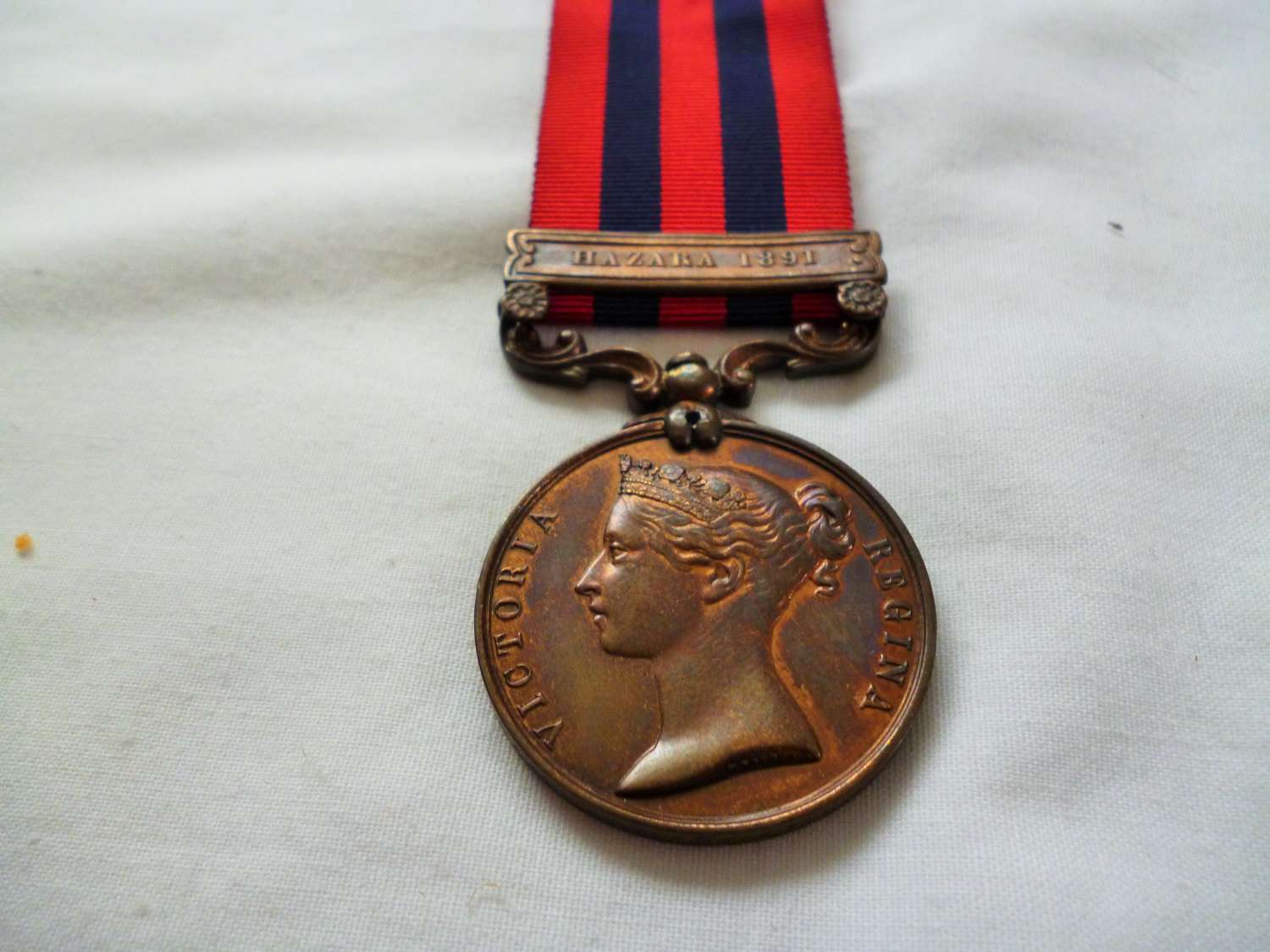Bronze Indian General Servce Medal 1854