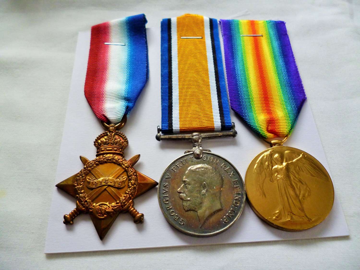 1914-15 Star Trio Captain Royal Army Medical Corp