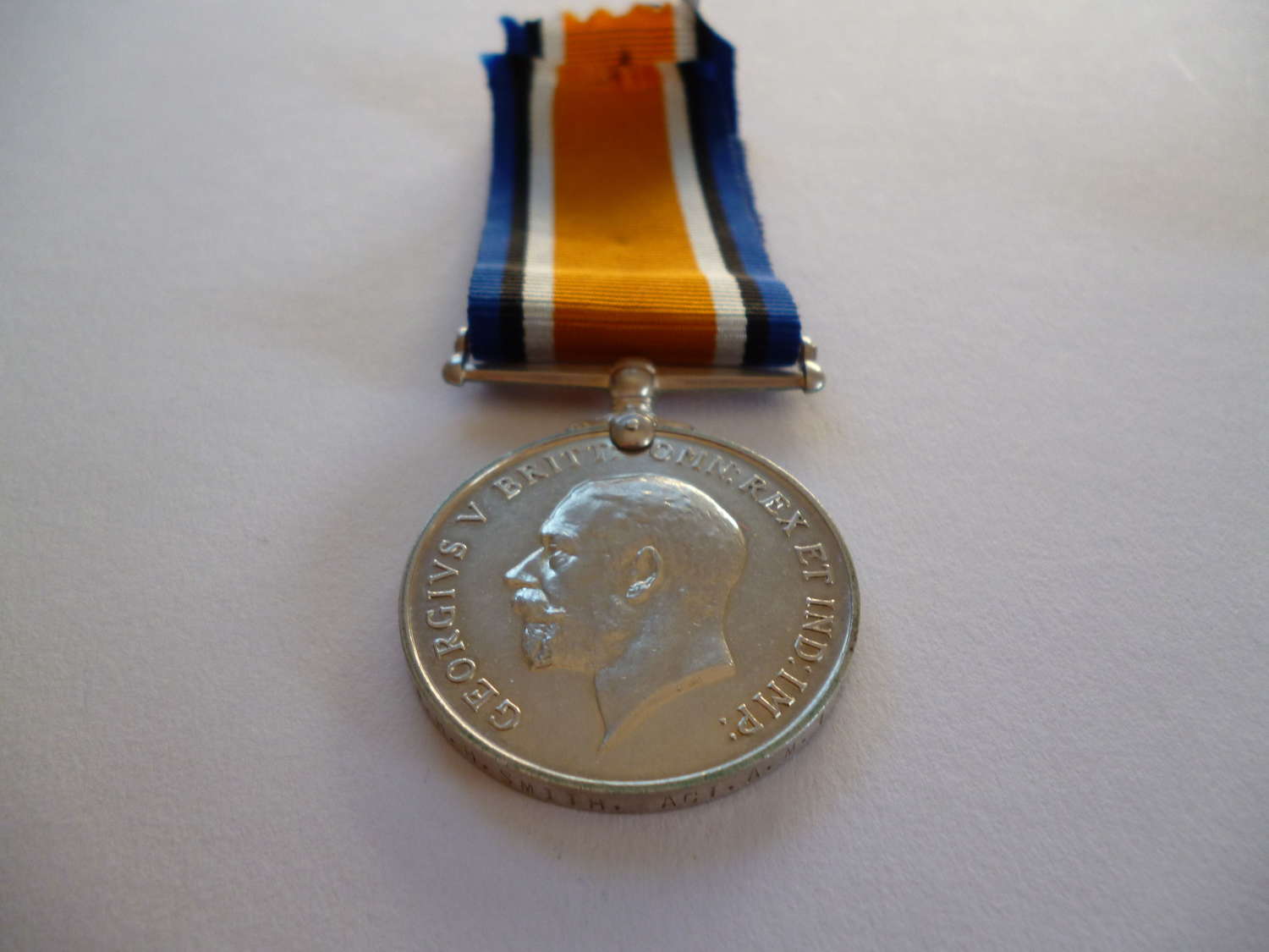 British War Medal Kings Own Yorkshire Light Infantry
