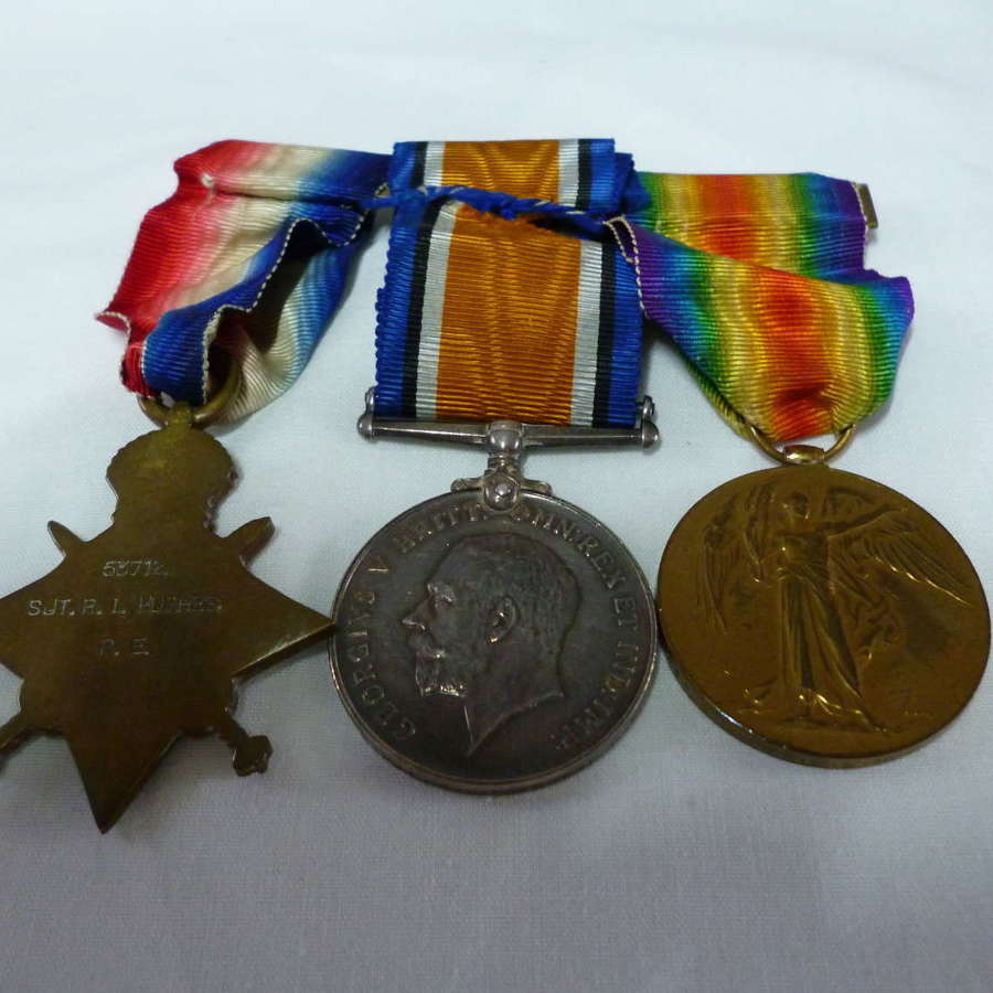 1914-15 Star Trio Royal Engineers