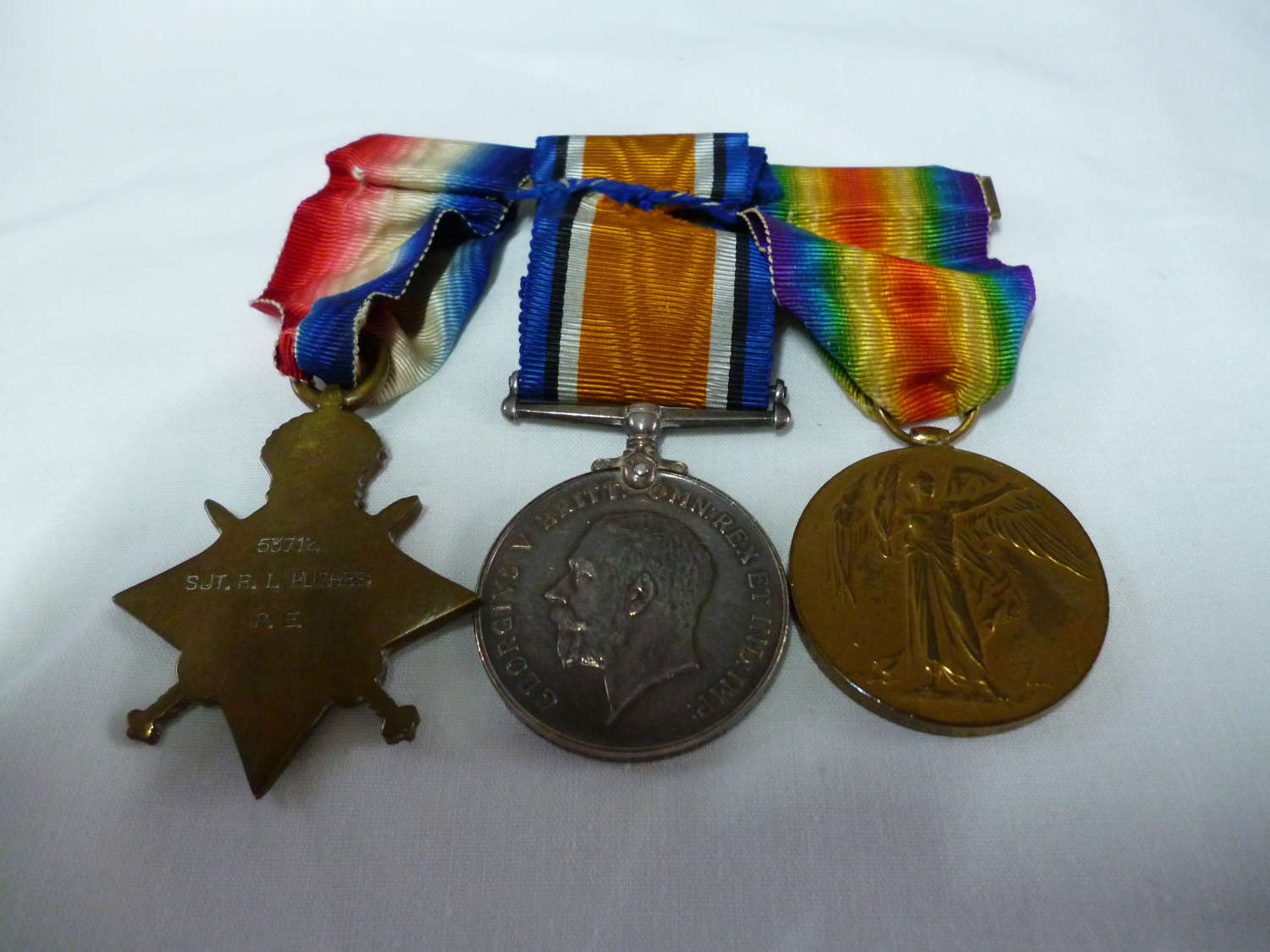 1914-15 Star Trio Royal Engineers