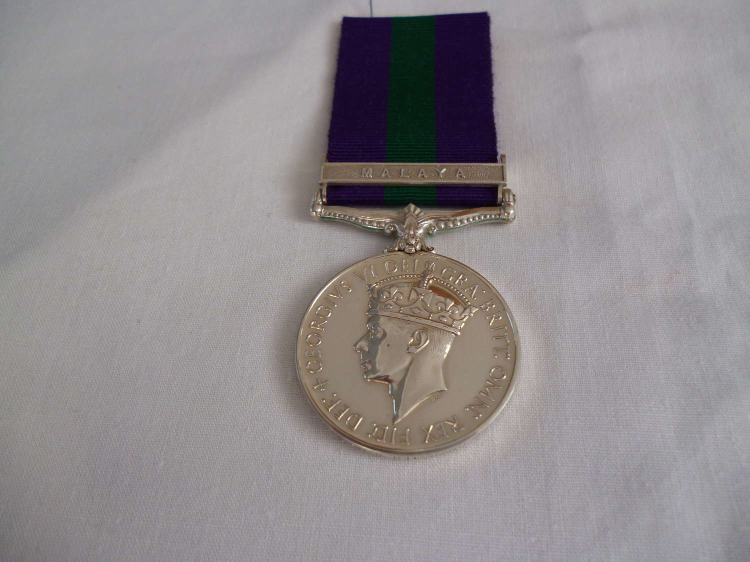 Casualty  Malaya, Medal G.VI.R. R.E.M.E.