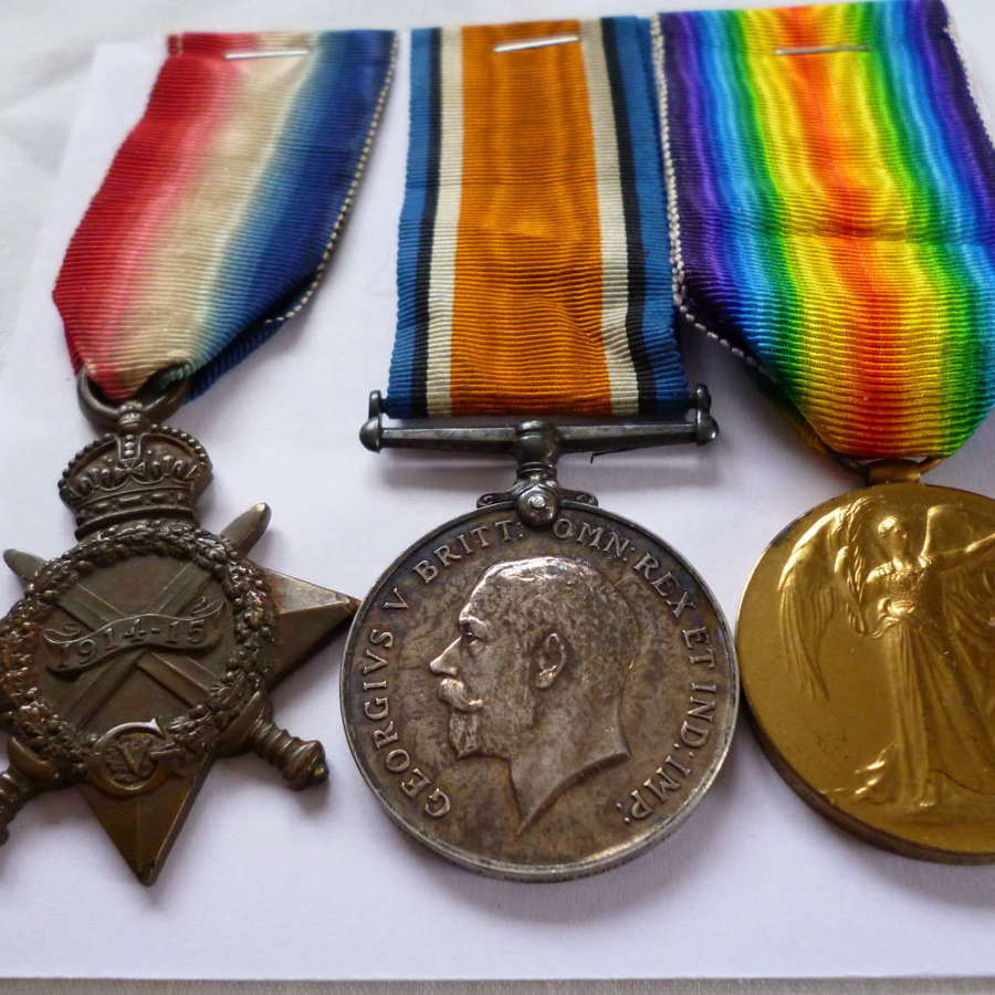 1914-15 Star Trio Royal Army Medical Corp