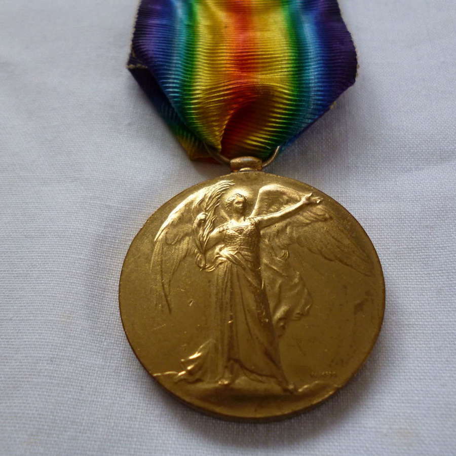 Casualty Victory Medal West Yorkshire Regiment