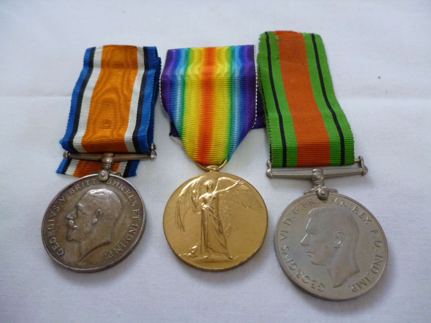 British War, Victory & Defence Medals Machine Gun Corp