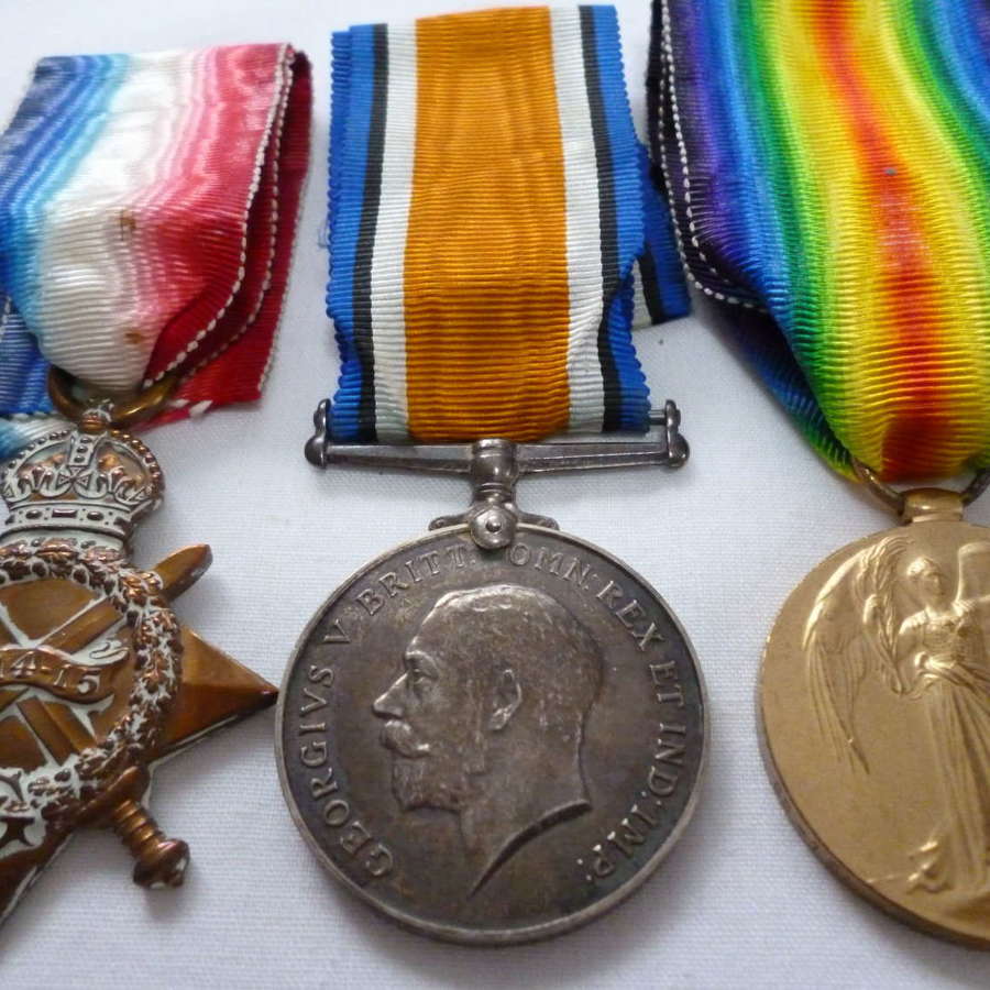 1914-15 Casualty Trio Royal Fusiliers