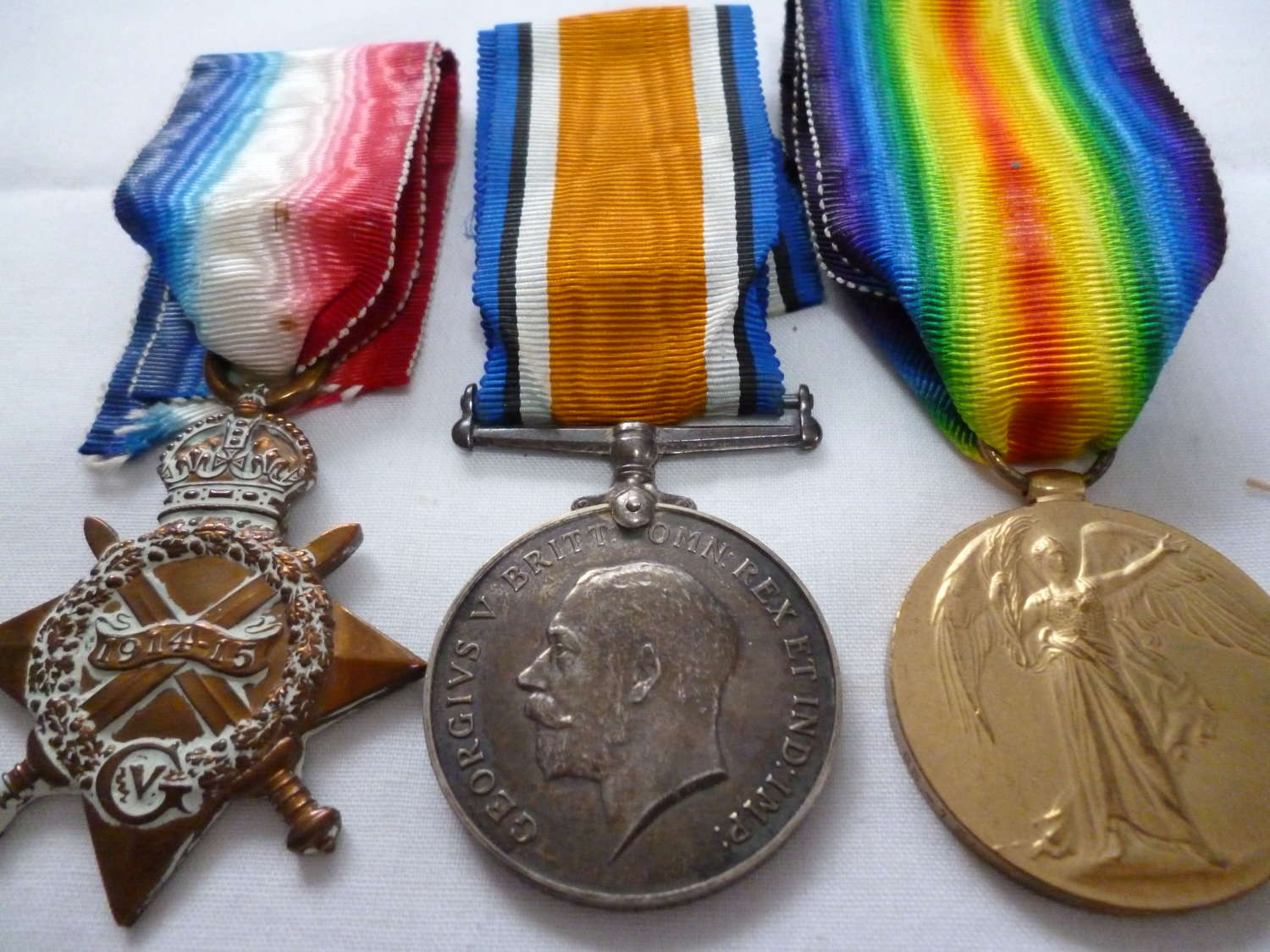 1914-15 Casualty Trio Royal Fusiliers