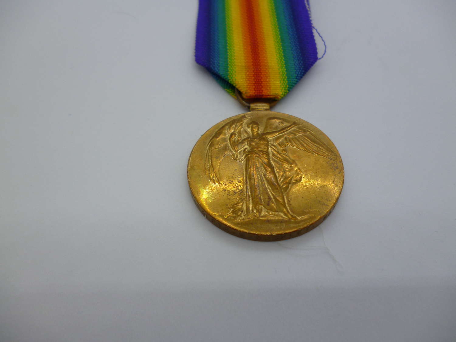 Victory Medal 23795 Private. F, Johnson. Durham Light Infantry
