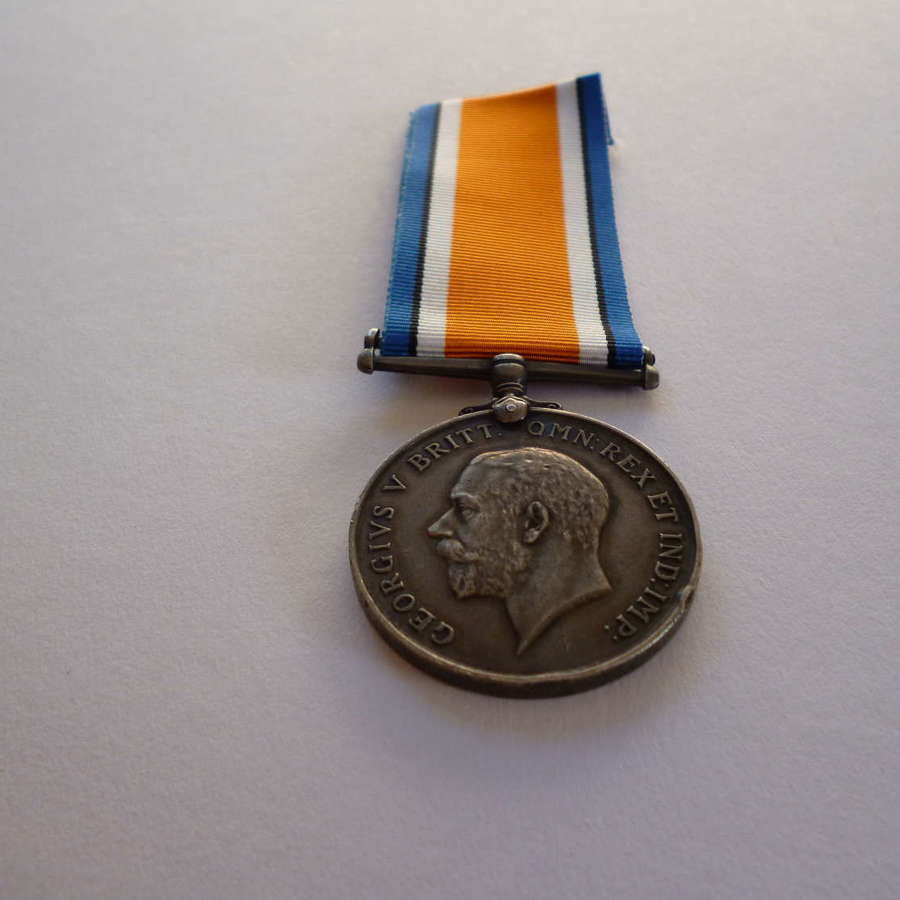 British War Medal Ox & Bucks L.I.