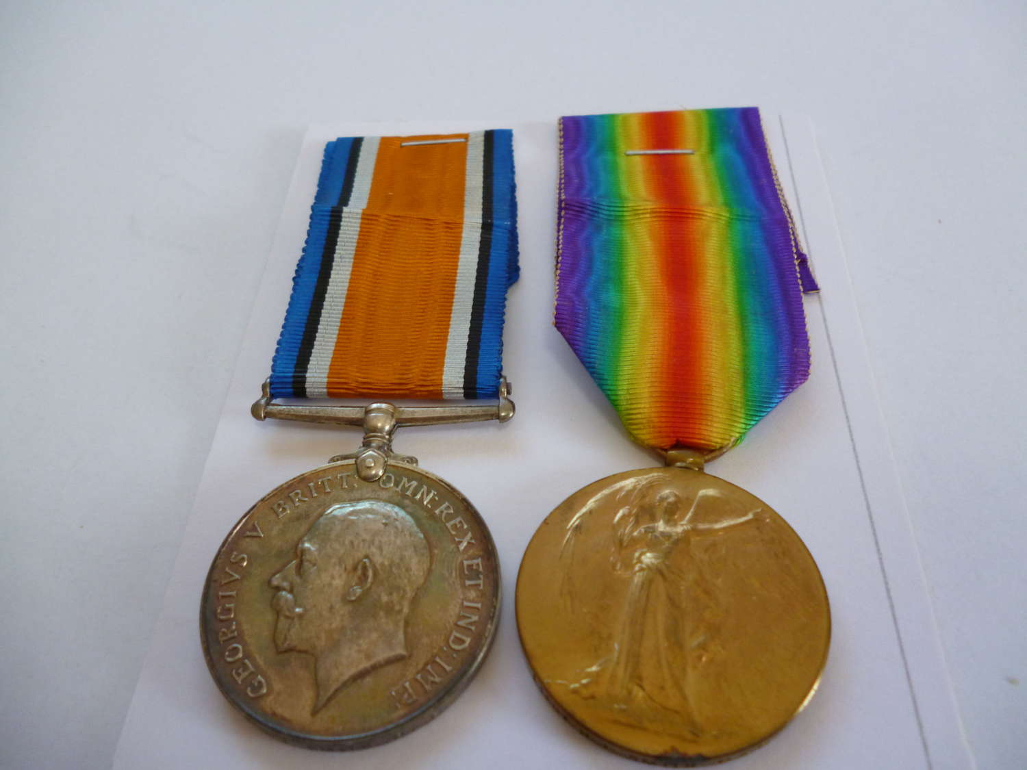 British War & Victory Medal Royal Air Force Officer