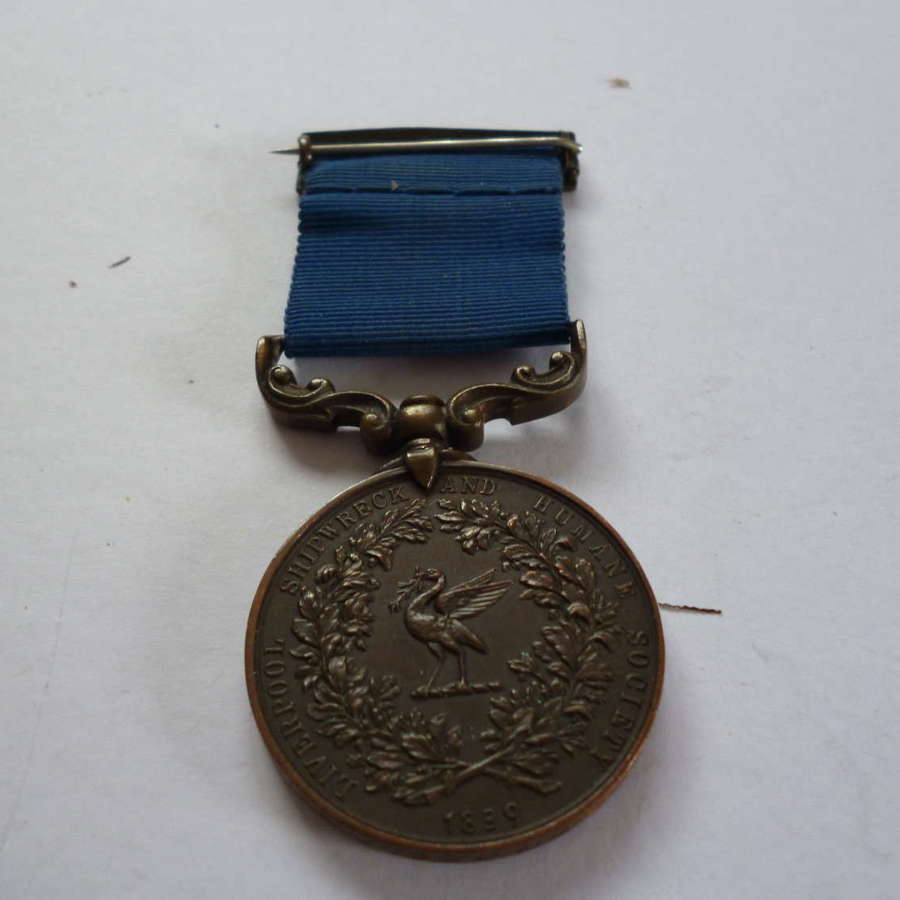 Bronze Liverpool Shipwreck Medal