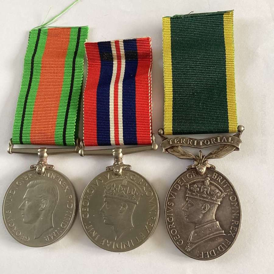Womens Efficiency Medal Group Auxiliary Territorial Service