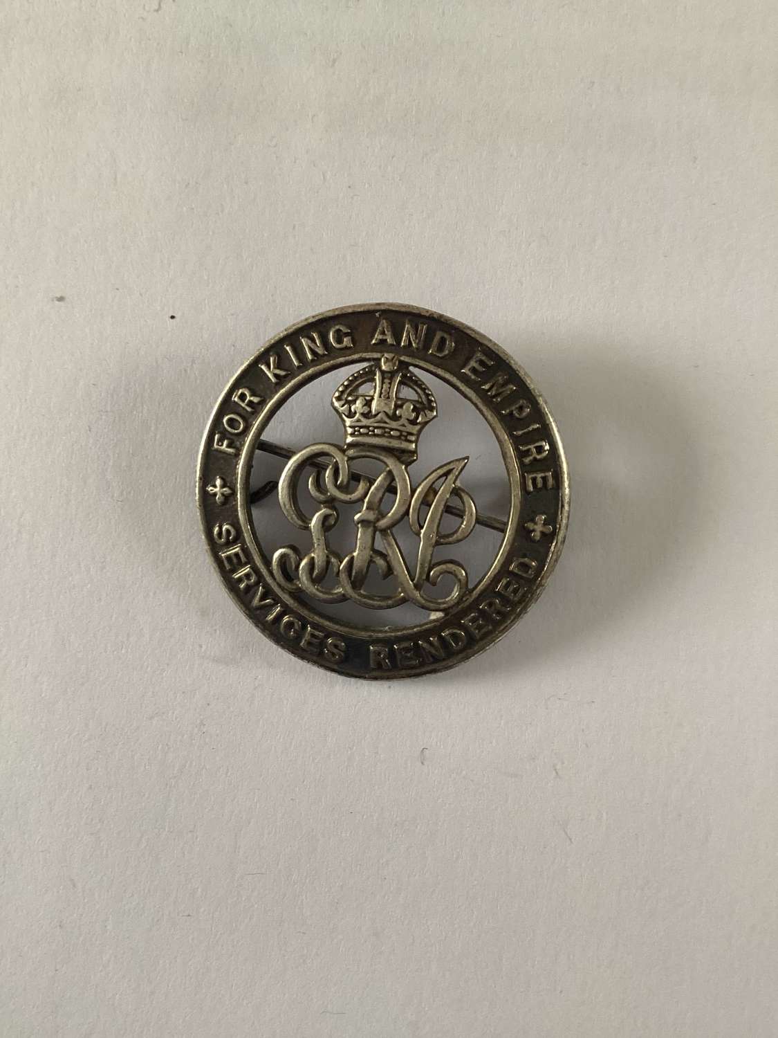 Silver War Badge Dorset Regiment