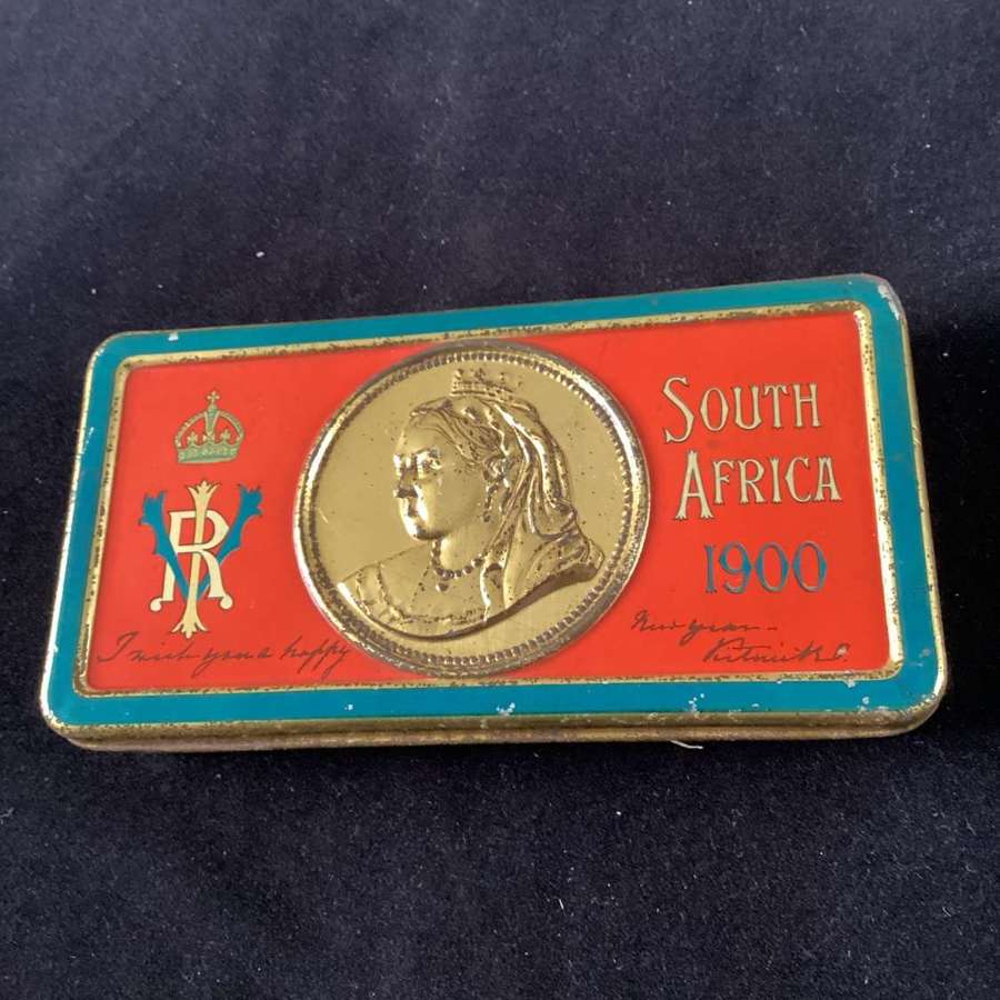 Complete Victoria 1900 South Africa Chocolate Tin