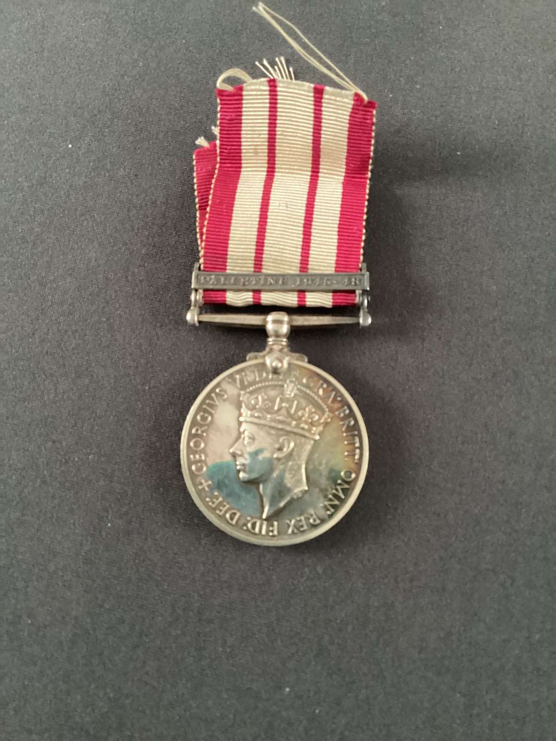Naval General Service Medal Palestine 1945-48