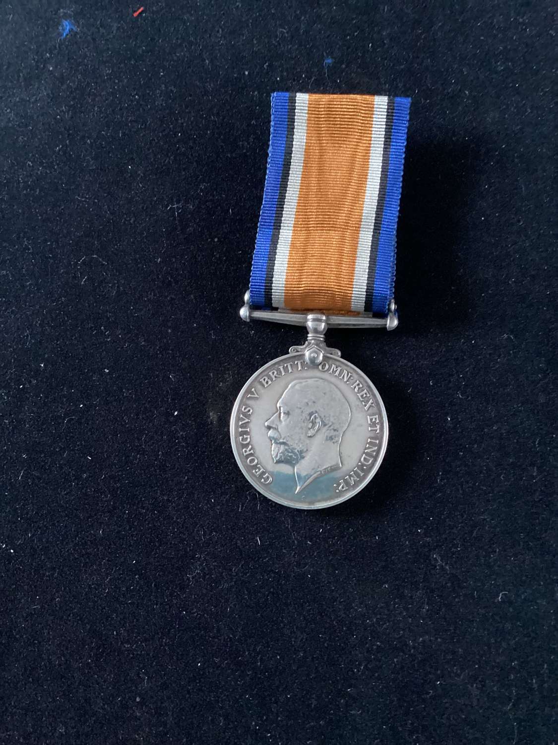 BWM (F.20227 H C R Le Mare AC1 RNAS) his only medal.