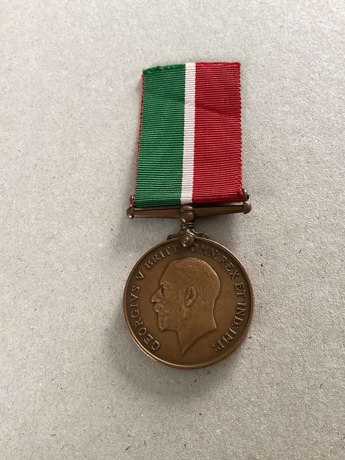 Mercantile Marine War Medal Charles. R. Holmes