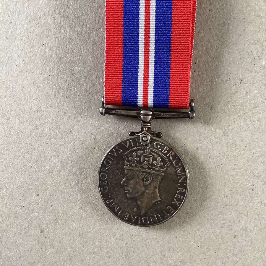 Canadian Silver world War 2 War Medal