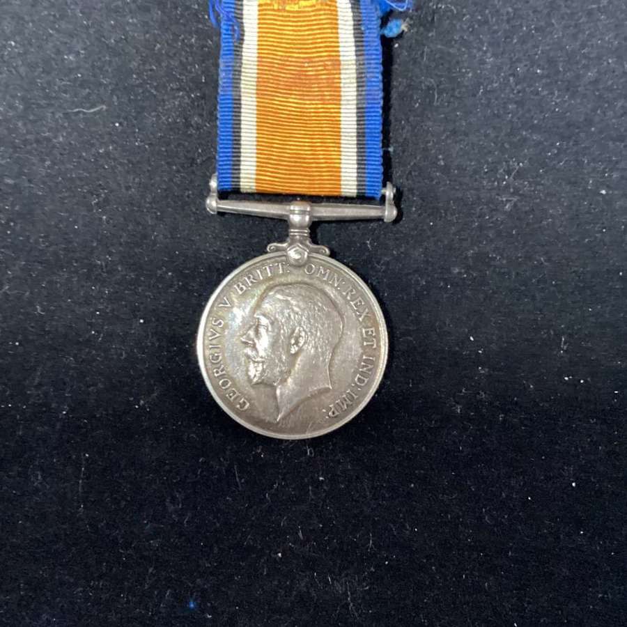  British War Medal 1914-20 (M2-050228 Pte. J. Perry. A.S.C.)