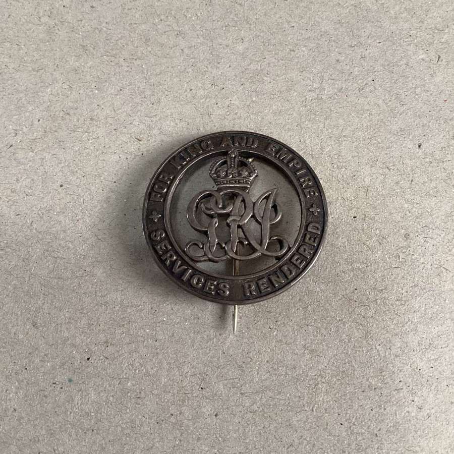 Silver Wound Badge Somerset Light Infantry