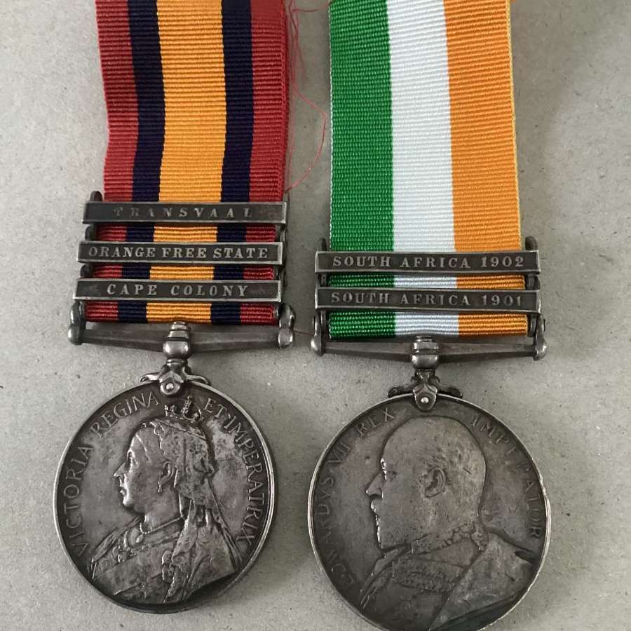 Pair: Private S. Holland, Essex Regiment
