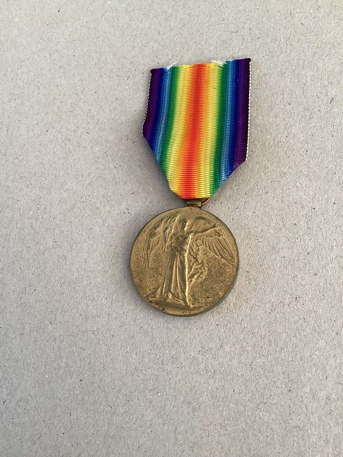 Casualty Victory Medal  Kings Shropshire Light Infantry