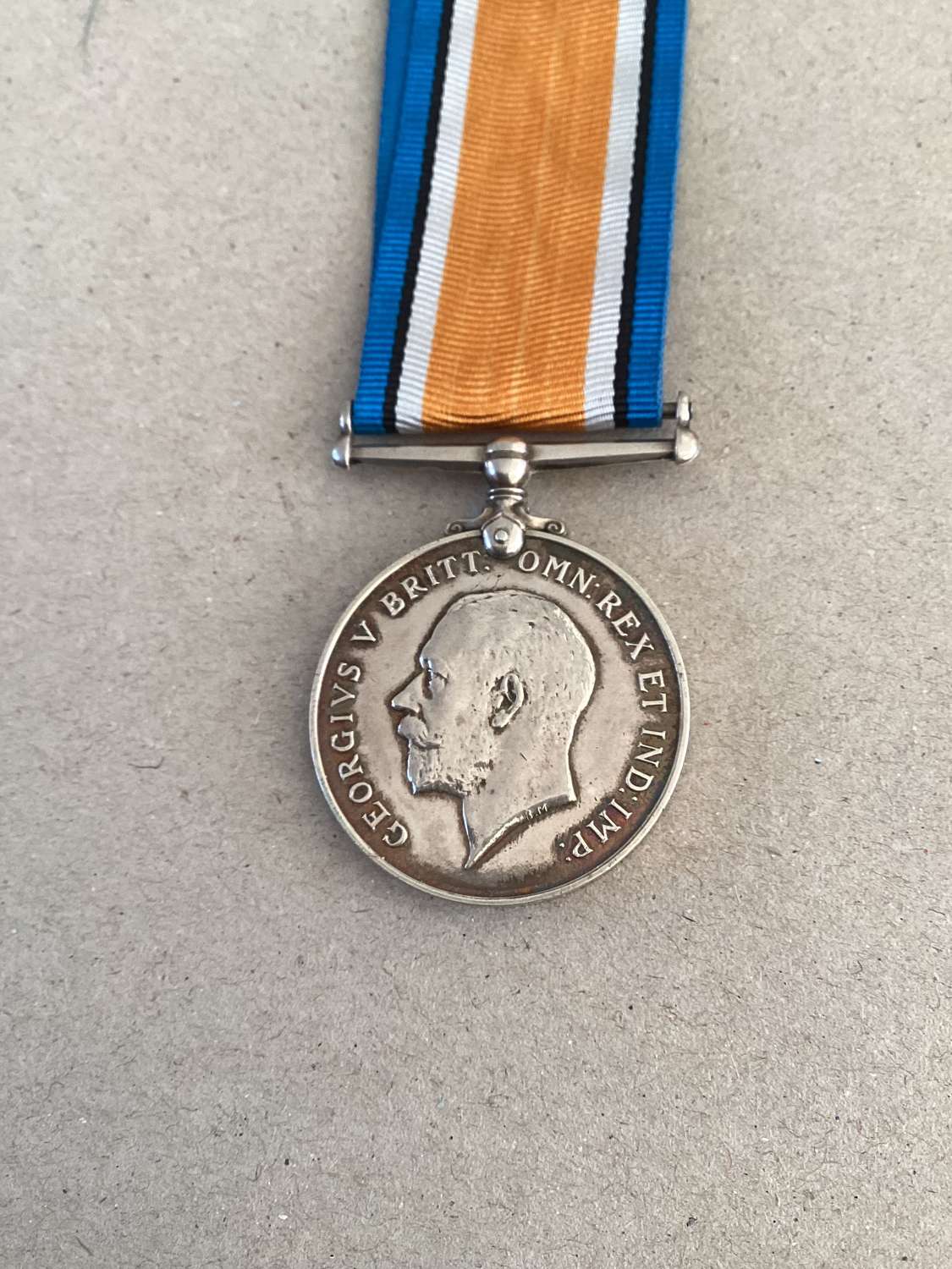 British War Medal 201385 Sgt J W Cull East Surrey Regiment