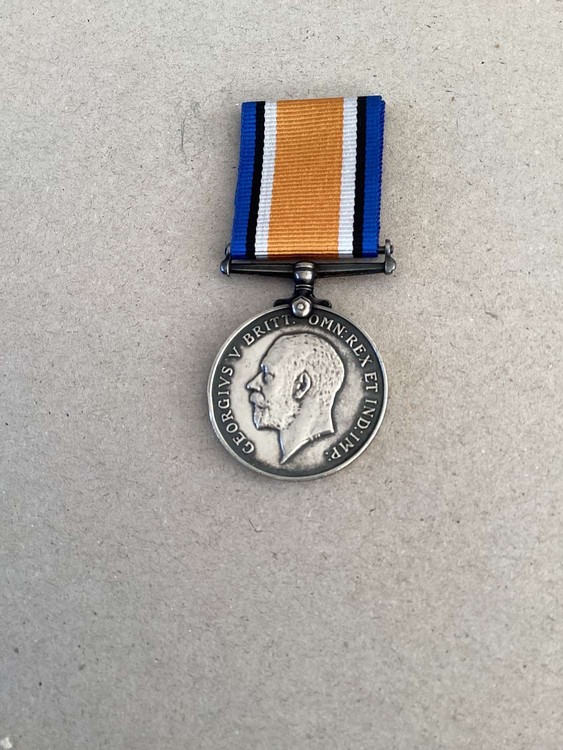 British War Medal  3692 W Allen Northumberland Fusiliers