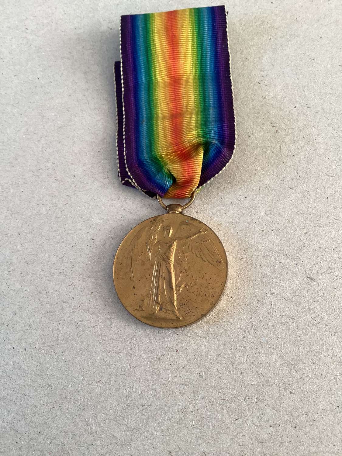 Victory Medal  (SE-6847 Pte W Cooper Army Veterinary Corp
