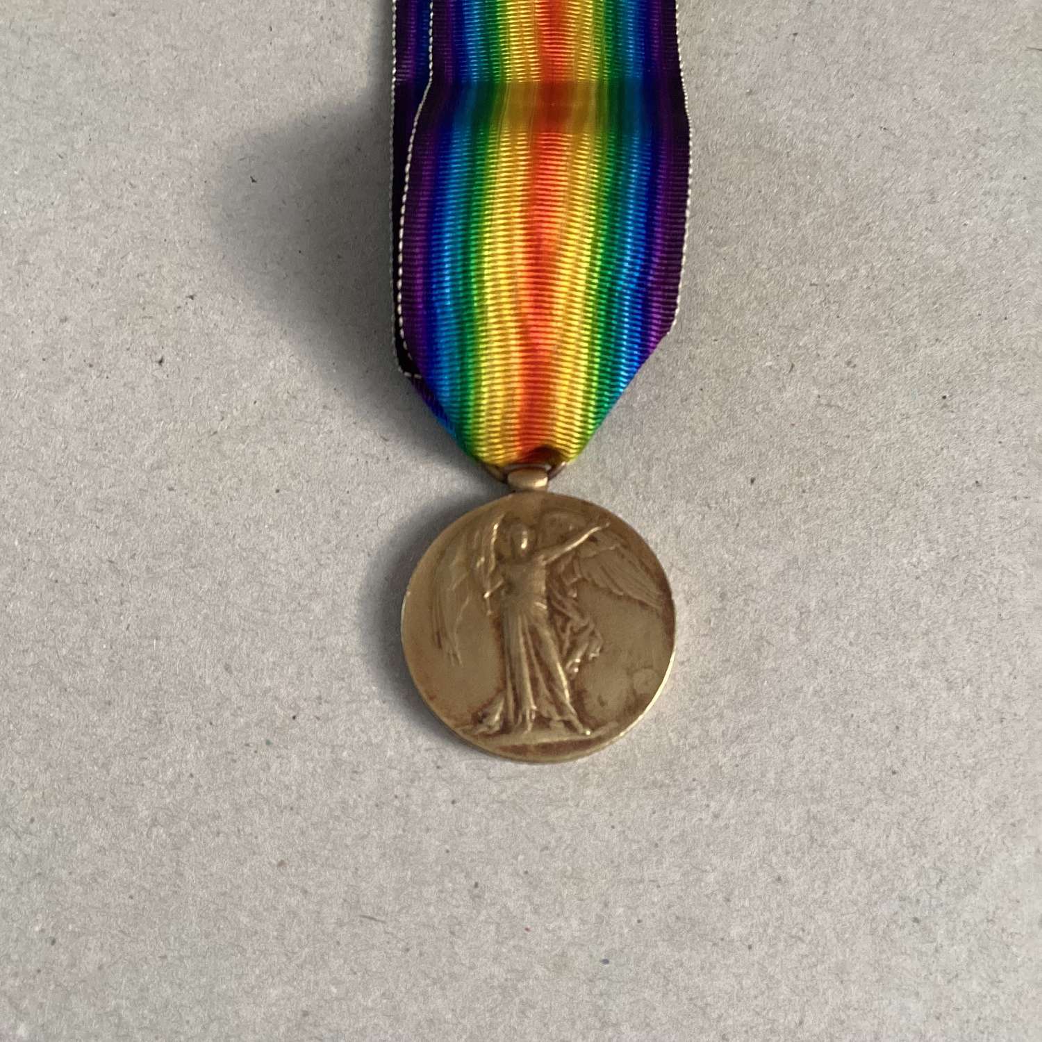 Victory Medal, (3694 Cpl C Hurry Royal Artillery