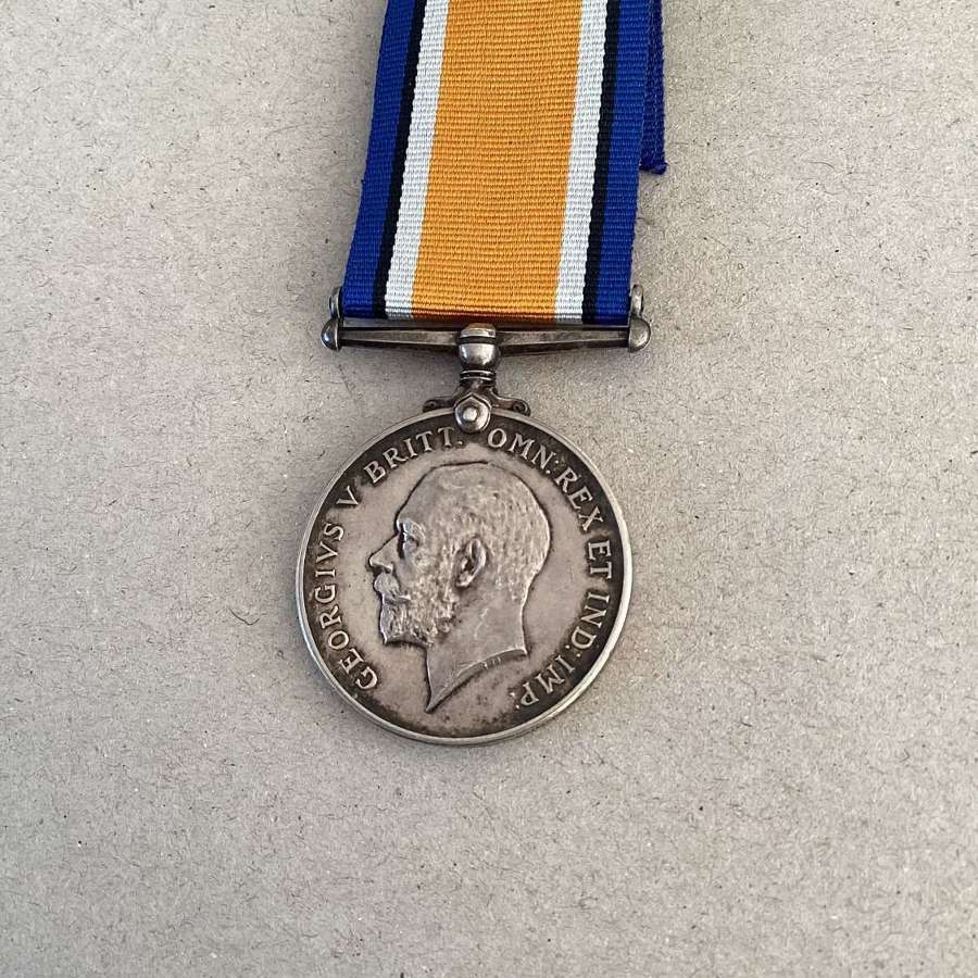 British War Medal (J.15464 Lethieullier RN) born Mile End London