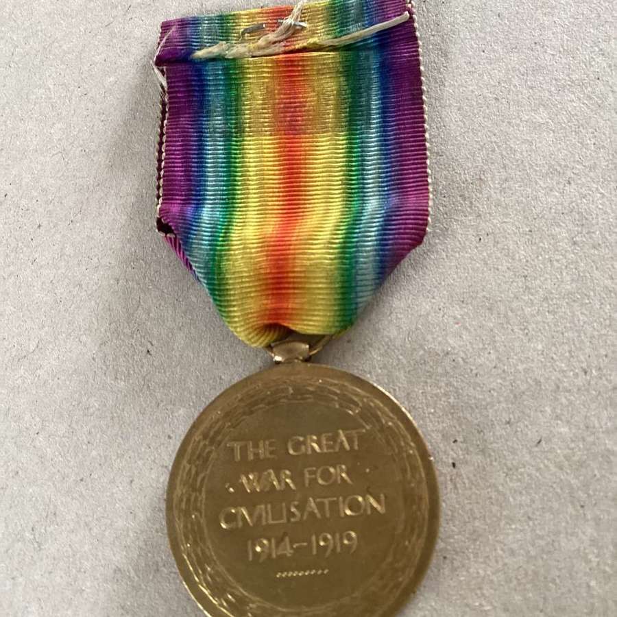  Victory medals -(107605 Cpl. J. Simpson MGC).