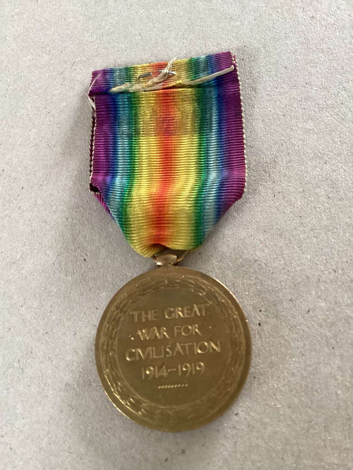  Victory medals -(107605 Cpl. J. Simpson MGC).