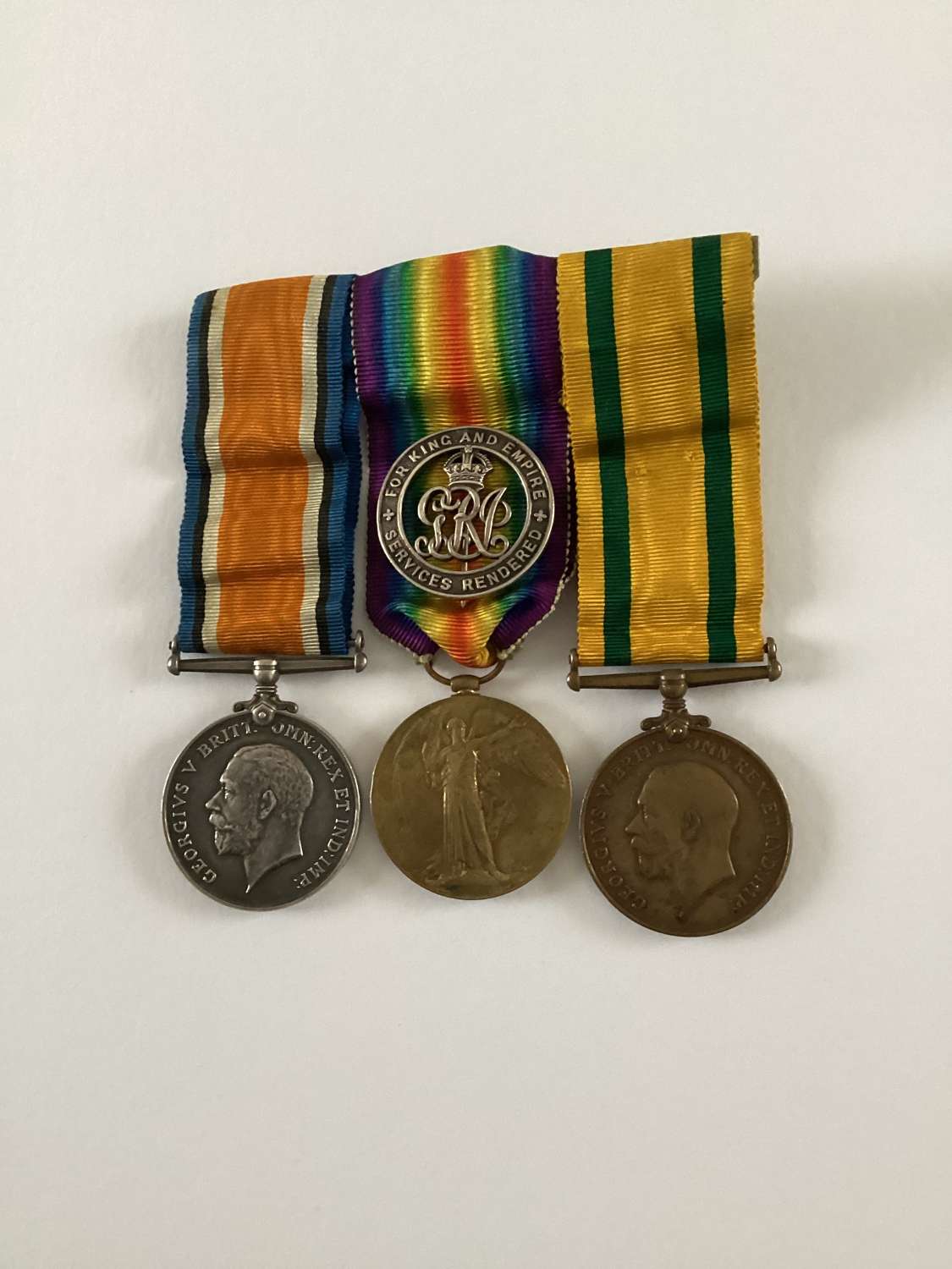 Territorial Foece War Medal Group. Montgomert Yeomanry