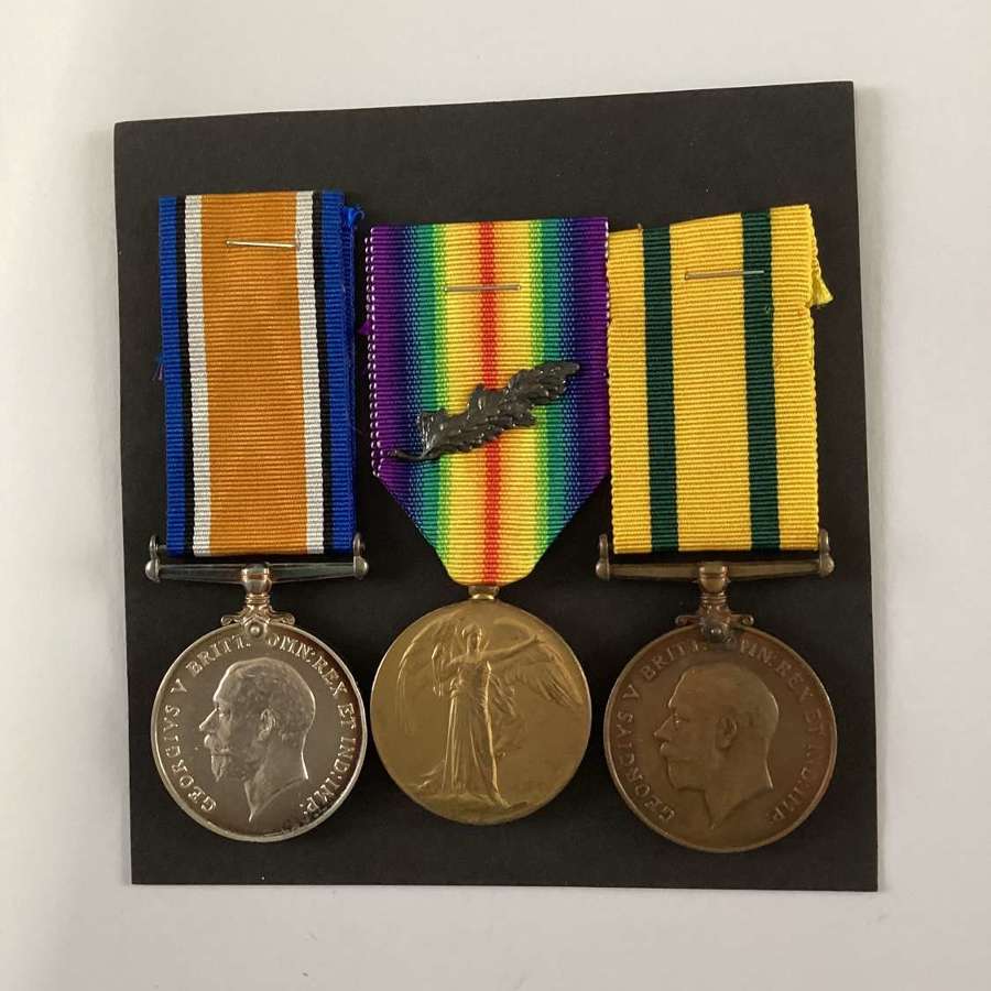 Territorial Force War Medal Group Officer Northumberland Fus