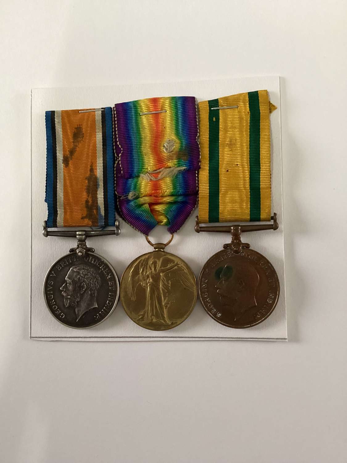 Territorial Force War Medal Groip Denbiegh Yeomanry