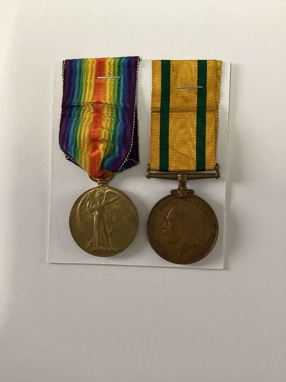 Victory Medal & TFWM Lancashire Hussars