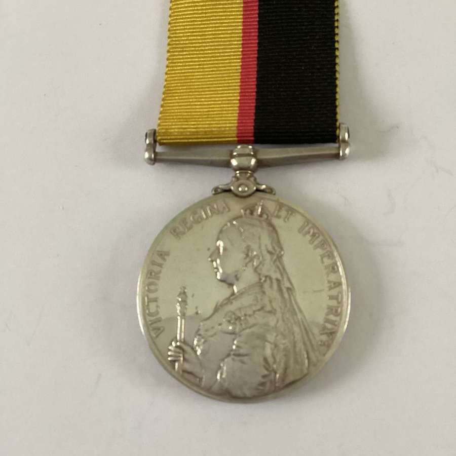 Queens Sudan Medal 1899 in silver,