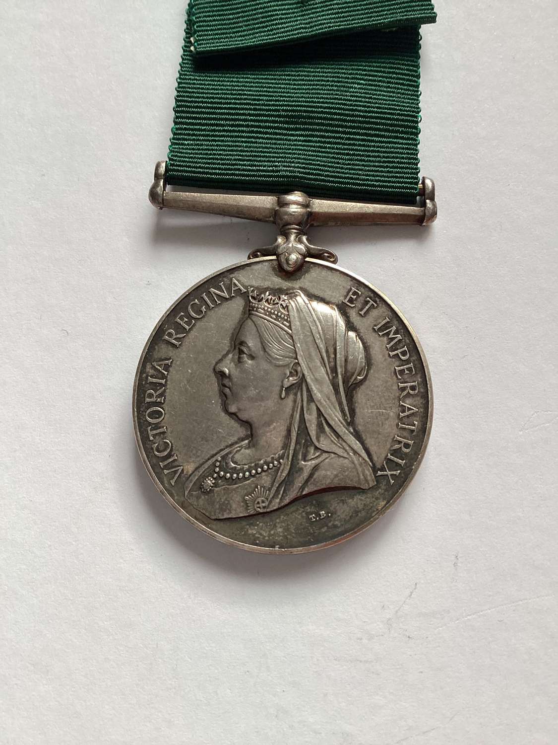 Colonial Auxiliary Forces Long Service Medal, V.R 22nd Reg