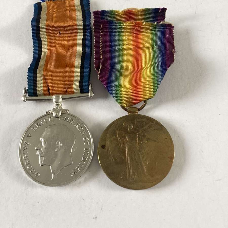 Pair: Corporal H. Royston, Army Veterinary Corps
