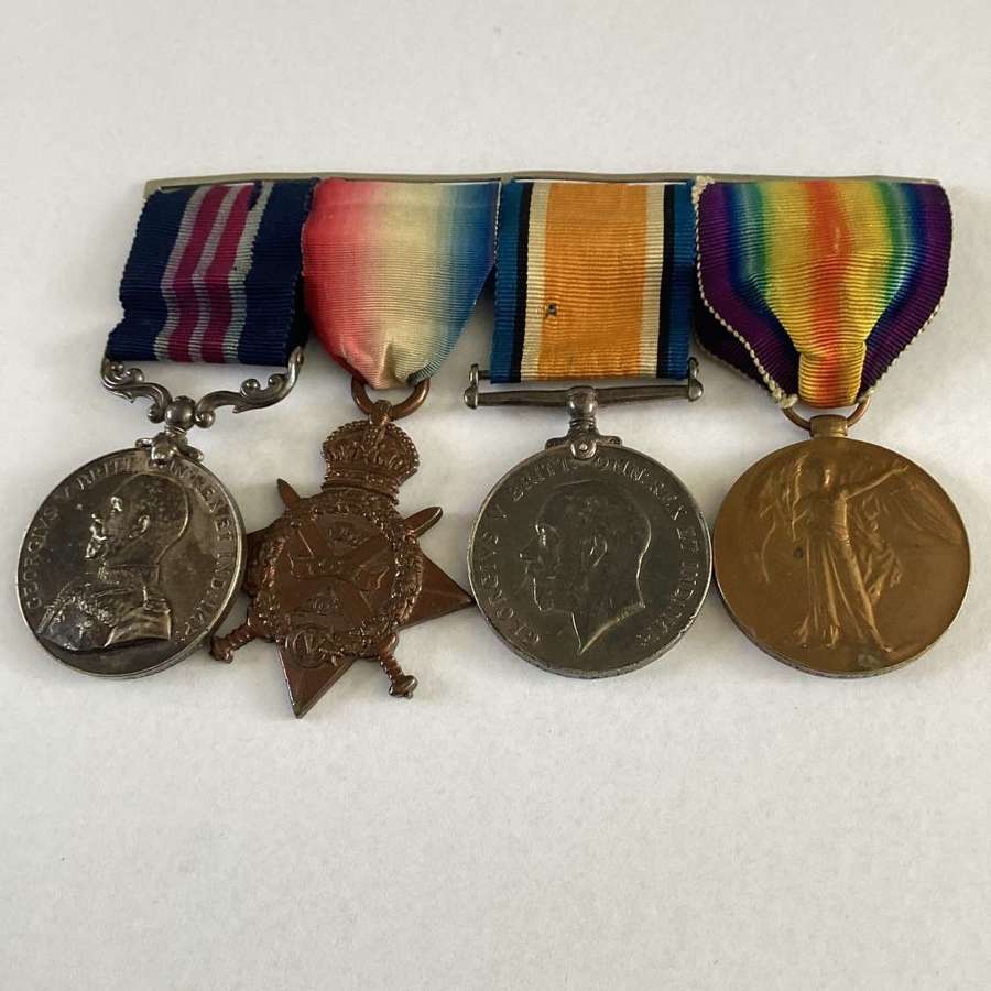 Military Medal 7 1914 Star Trio York & Lancs Regiment