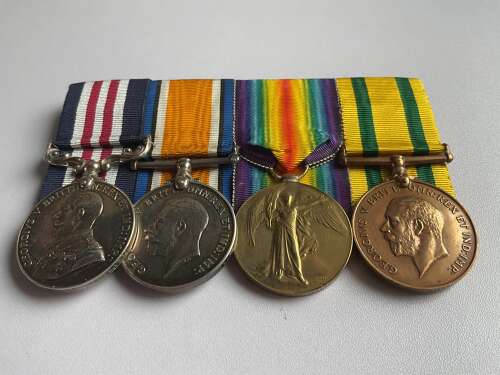 Military Medal Group of 4 Hampshire Yeomanry