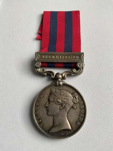 I.G.S. Burma 1887-89 Royal Munster Fusiliers