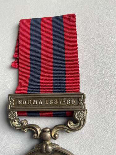 I.G.S. Burma 1887-89 Royal Munster Fusiliers