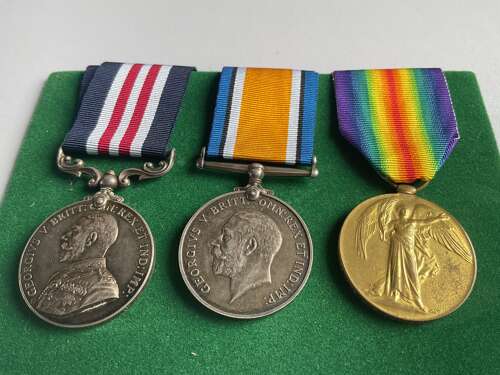 Military Medal & Pair 21st London Regiment