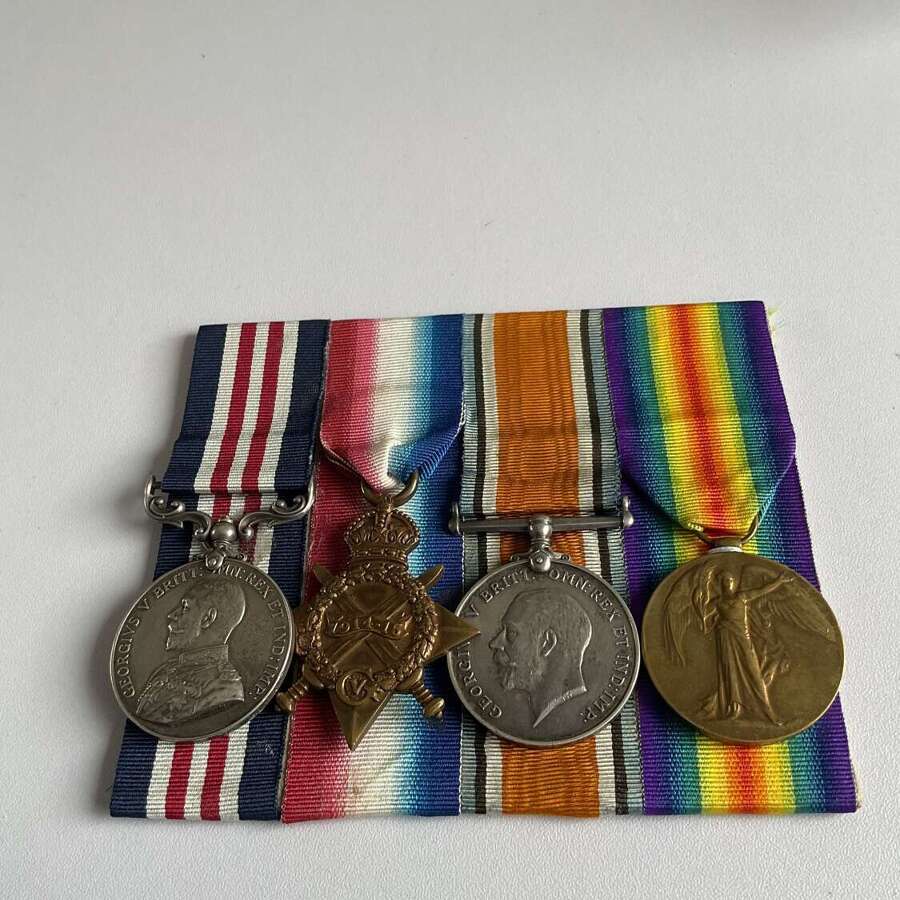 Military Medal & 1915 Trio Royal Artillery