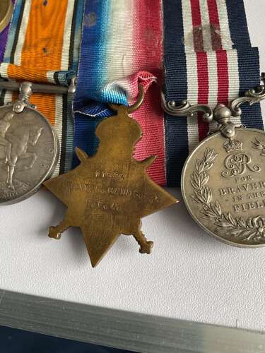 Military Medal & 1915 Trio Royal Artillery