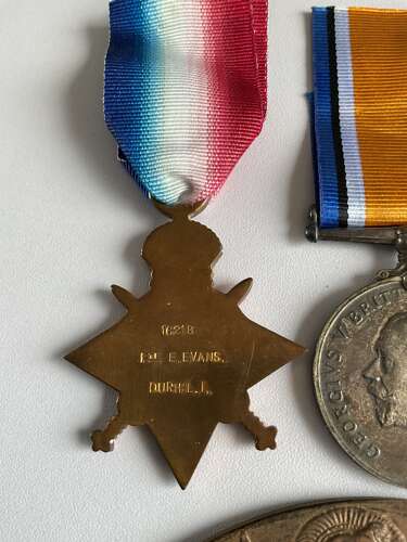 1915 Star Trio & Plaque 18th Durham Light Infantry