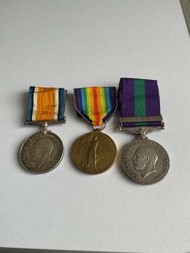 BWM, Victory & GSM Iraq Royal Air Force